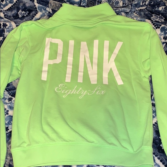 PINK Victoria's Secret Tops - PINK 1/2 zip